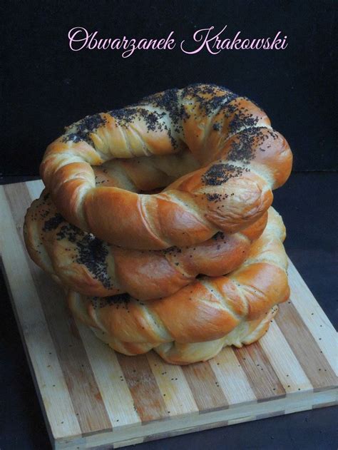 Obwarzanek Krakowski Polish Bagels Krakowian Bagels Cooking Recipes