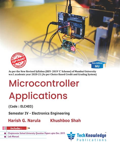 Microcontroller Applications – Techknowledge Publications