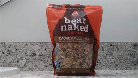 Bare Naked Granola Nutrition Health Benefited