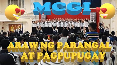 Mcgi Araw Ng Parangal At Pagpupugay Togodbetheglory Youtube