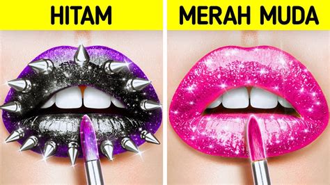 Tantangan Pink Vs Black Transformasi Wajah Satu Warna Rabu Vs Enid