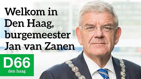 D66 Den Haag On Twitter Welkom In Den Haag Burgemeester Jan Van