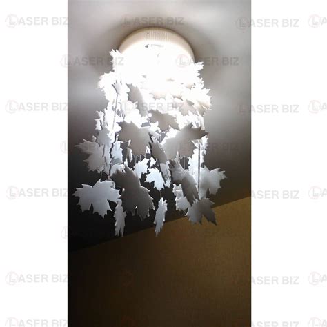 Люстра Листопад » maket.LaserBiz.ru - Макеты для лазерной резки