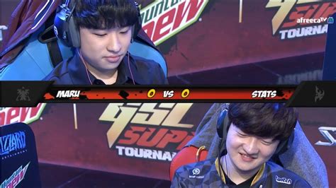 2019 GSL ST S1 Ro 16 Match1 Maru Vs Stats YouTube