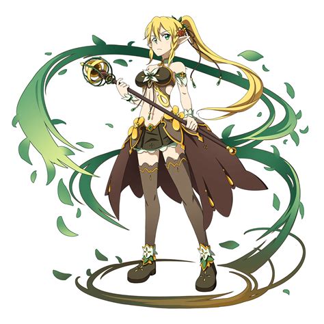 Leafa Sword Art Online And 1 More Danbooru