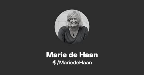 Marie De Haan Instagram Facebook Linktree