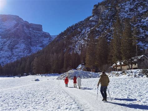 PRAGSER WILDSEE WINTER ⭐️️ Dolomiten im Schnee