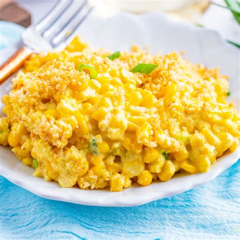 Scalloped Corn Casserole With Ritz Crackers Kitchen Divas