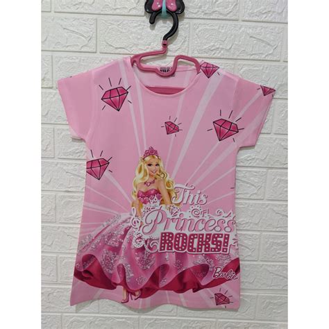 Jual Dress Anak Barbie Karakter Baju Anak Barbie Pakaian Anak