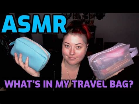 What S In My Travel Bag Asmr Whispered Youtube