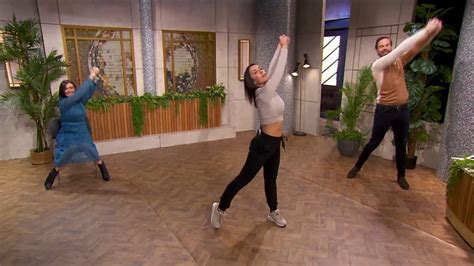 Bbc One Morning Live Morning Live Strictly Fitness With Janette Manrara