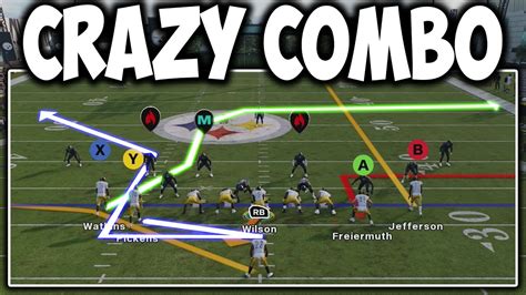 Madden 25 Crazy Route Combo For The Money Play YouTube