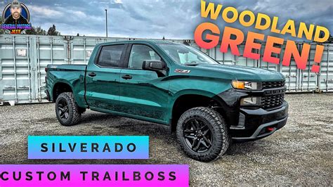 Chevy Silverado Green Color