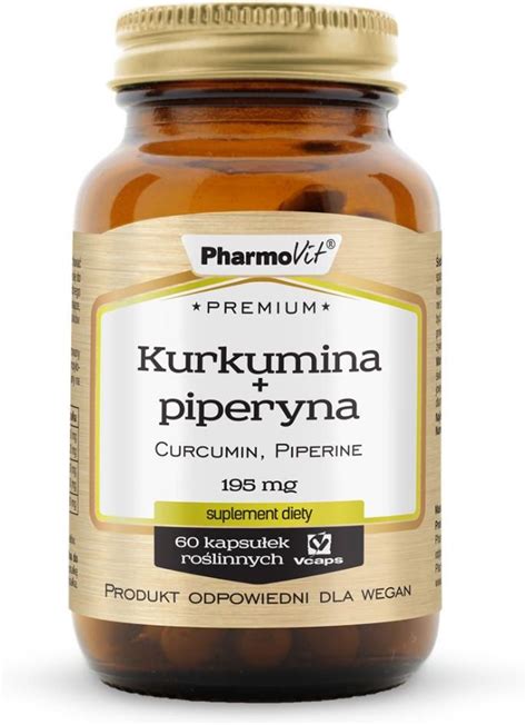 Pharmovit Premium Kurkumina Piperyna 60kaps Opinie I Ceny Na Ceneo Pl