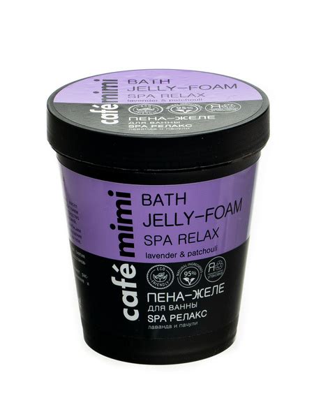 Пена-Желе для ванны SPA Релакс Cafe mimi, 220 мл - купить с доставкой ...