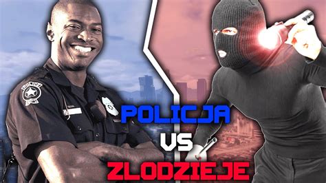 GTA V POLICJA VS ZŁODZIEJE YouTube