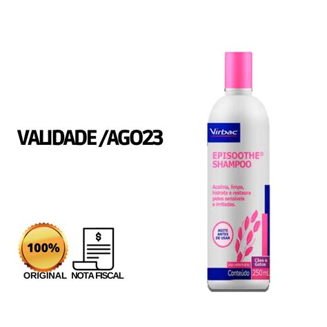 Episoothe Shampoo Anti Al Rgico Para C Es E Gatos Ml Submarino