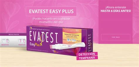 Evatest Test De Embarazo