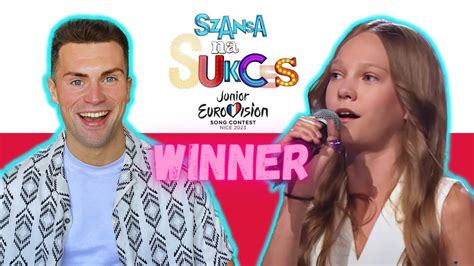 Lets React To Polands Entry For Junior Eurovision Maja