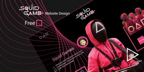 Squid Game Website Figma