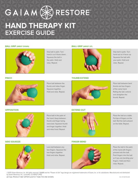 Hand Therapy Exercise Guide | PDF | Thumb | Hand