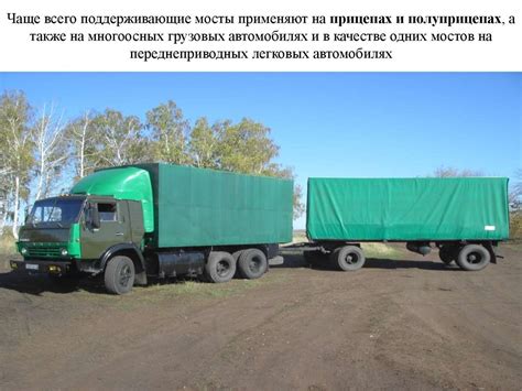 Конструкция автомобиля. Мосты - презентация онлайн
