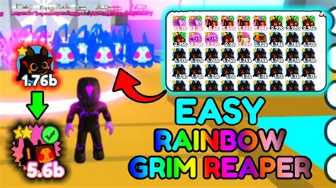 Easy Way To Get Rainbow Grim Reaper In Pet Simulator X Pet