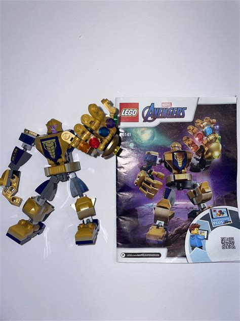 Lego 76141 THANOS MECH Suit Marvel Super Heroes AVENGERS Robot Complete