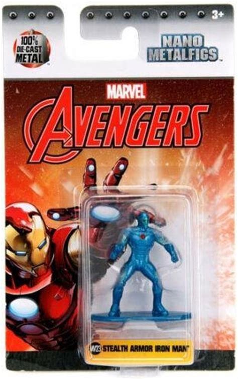 Nano Metalfigs Marvel Avengers Stealth Armor Iron Man Bol