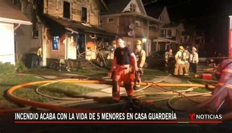 Cinco Niños Mueren Por Incendio En Guardería De Estados Unidos