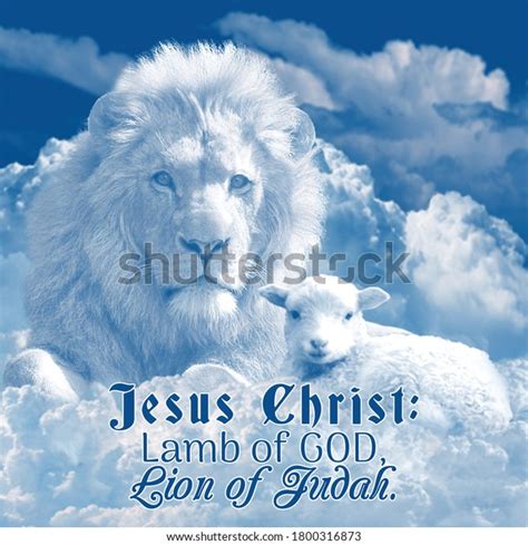 53 Jesus Lion Lamb Images, Stock Photos & Vectors | Shutterstock