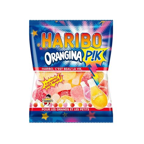 Bonbons Haribo Orangina Pik Sachet De 120 Gr Bonbon Haribo