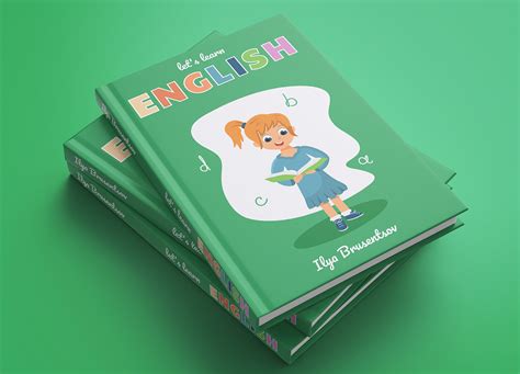 Cover design for English book on Behance