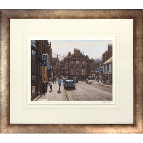 Castle Street Forfar By Jonathan Mitchell I The Canvas Art Gallery