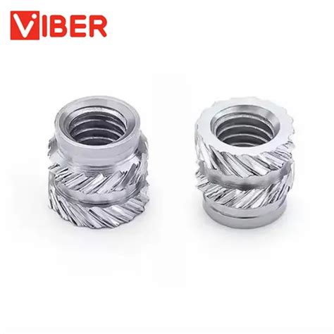 Stainless Steels Hot Melt Injection Nut Knurled Nut Double Twill Rivet Nuts Nylon Nut And Lock Nut