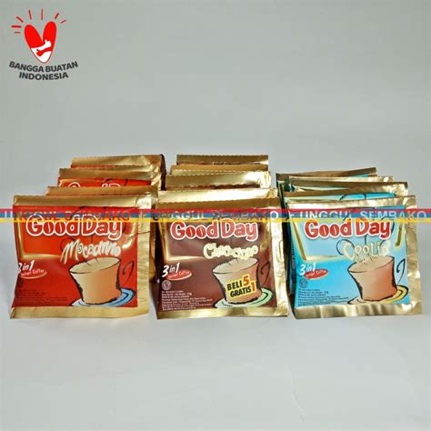 Jual Kopi Good Day 3 In 1 Instant Coffee Aneka Rasa Renceng Gantung 10