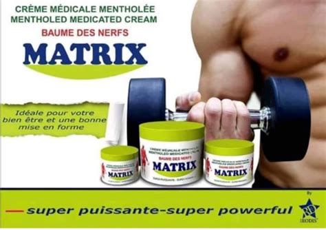 Matrix Pommade Baume Des Nerfs Cr Me Contre La Douleur Etsy France