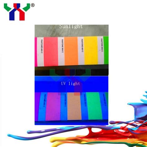 Solvent Based Uv Fluorescent Invisible Ink For Offset Printing Machine