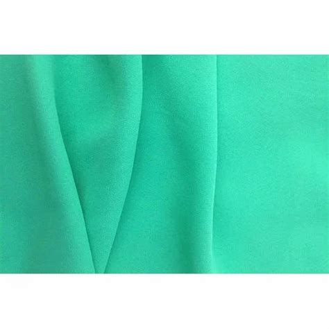 Green Plain Viscose Georgette Fabric Use Garments At Rs Meter In