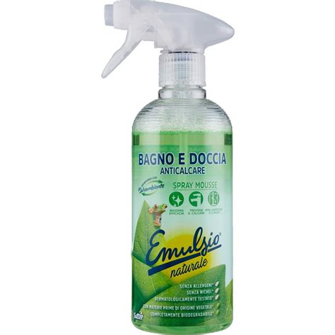 Anticalcare Spray Mousse Bagno E Doccia Naturale EMULSIO 500 ML Coop Shop