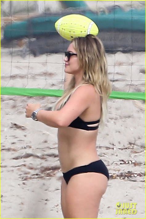 Hilary Duff Hits The Beach In Her Bikini On Labor Day Photo