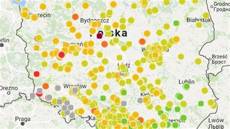 Smog w Polsce 12 marca 2018 roku Wiadomości