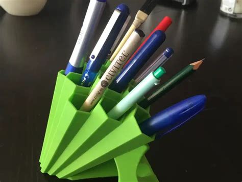 19 Wonderful And Weird 3d Printed Pen Holders You Should Have Tutorial45