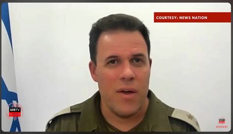 Lt. Col. Jonathan Conricus, IDF Spokesperson, Addresses the Gaza ...