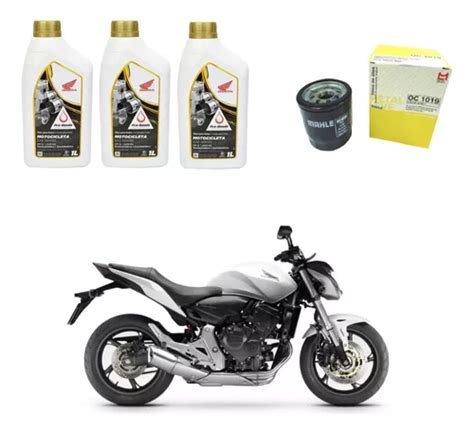 Kit Troca Leo Honda Original Cb F Hornet Filtro Frete Gr Tis