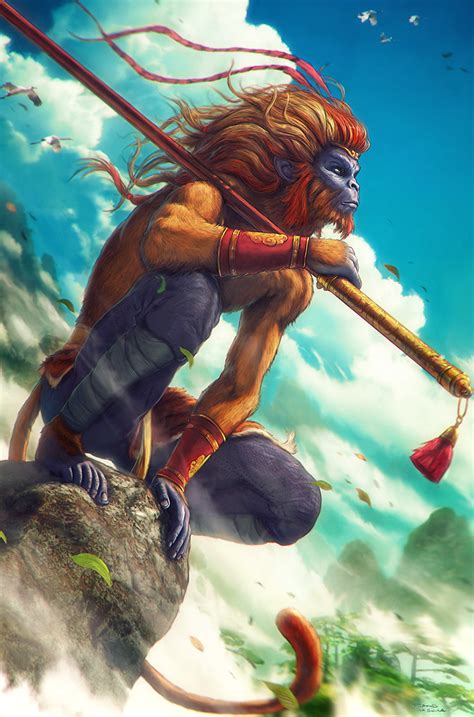 MONKEY KING Sun Wukong on Behance