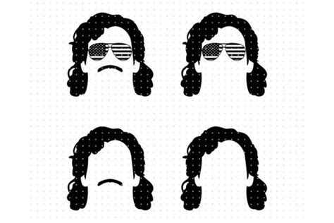 Mullet Svg Graphic By Crafteroks · Creative Fabrica