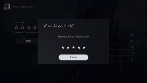 How to rate games directly from the PS5