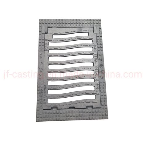 En C Ductile Iron Stormwater Gully Gratings China Gully Cover