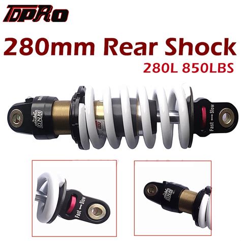 TDPRO 280mm 850lbs DNM Motorcycle Rear Shock Absorber Suspension New MK